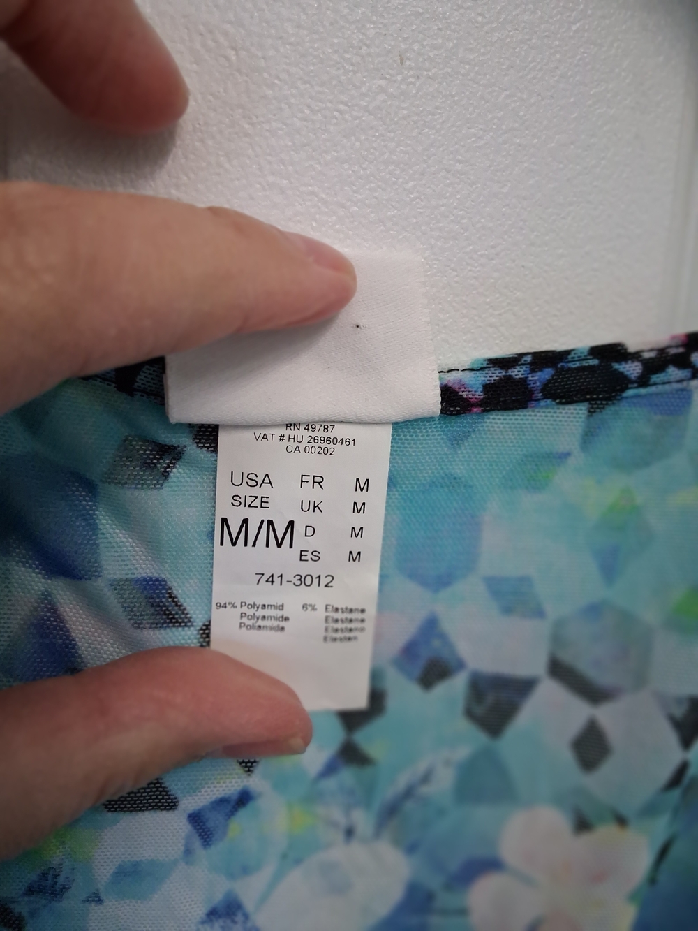 Gottex Profile Paradise Bay Blue Multicolor Floral Mesh Kaftan Coverup - Picture 6 of 9